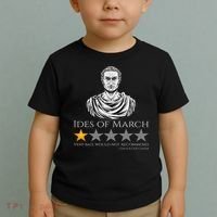 Gaius Julius Caesar Ides Of March Ancient Rome Meme Toddler T-Shirt thumb 2
