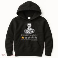 Gaius Julius Caesar Ides Of March Ancient Rome Meme Kids Hoodie thumb 0