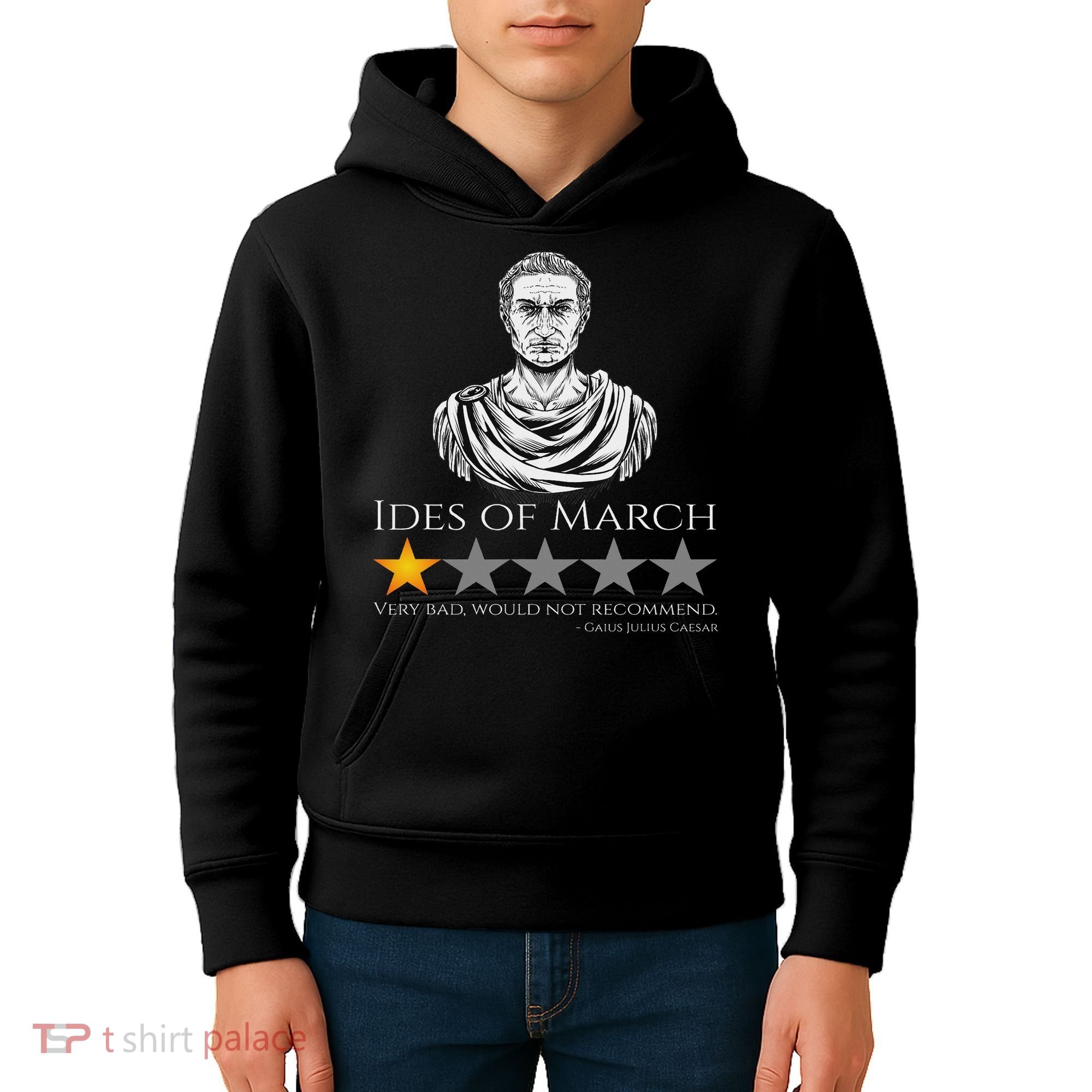 Gaius Julius Caesar Ides Of March Ancient Rome Meme Kids Hoodie