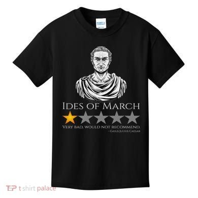Gaius Julius Caesar Ides Of March Ancient Rome Meme Kids T-Shirt