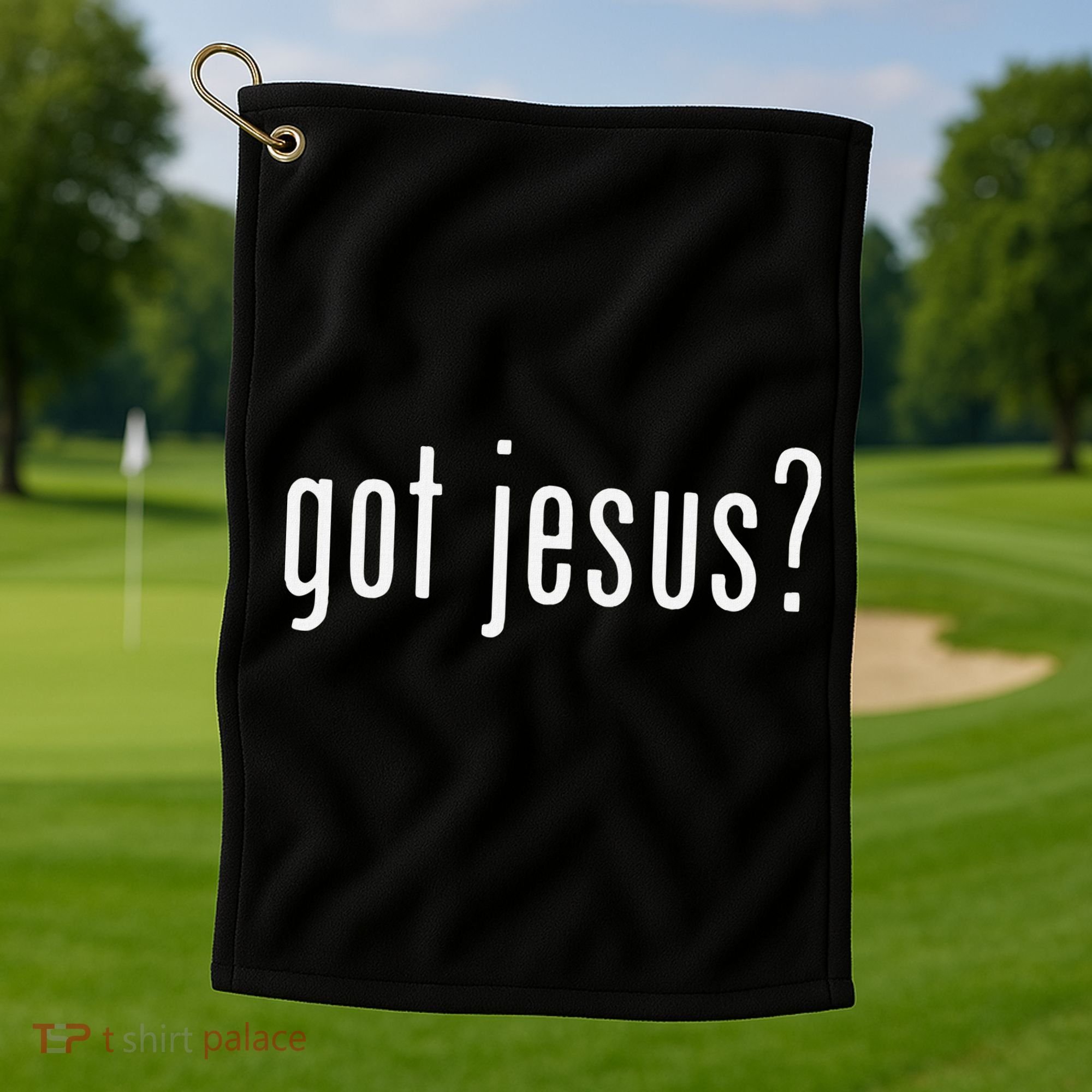 Got Jesus Christian Evangelism Gift Golf Towel
