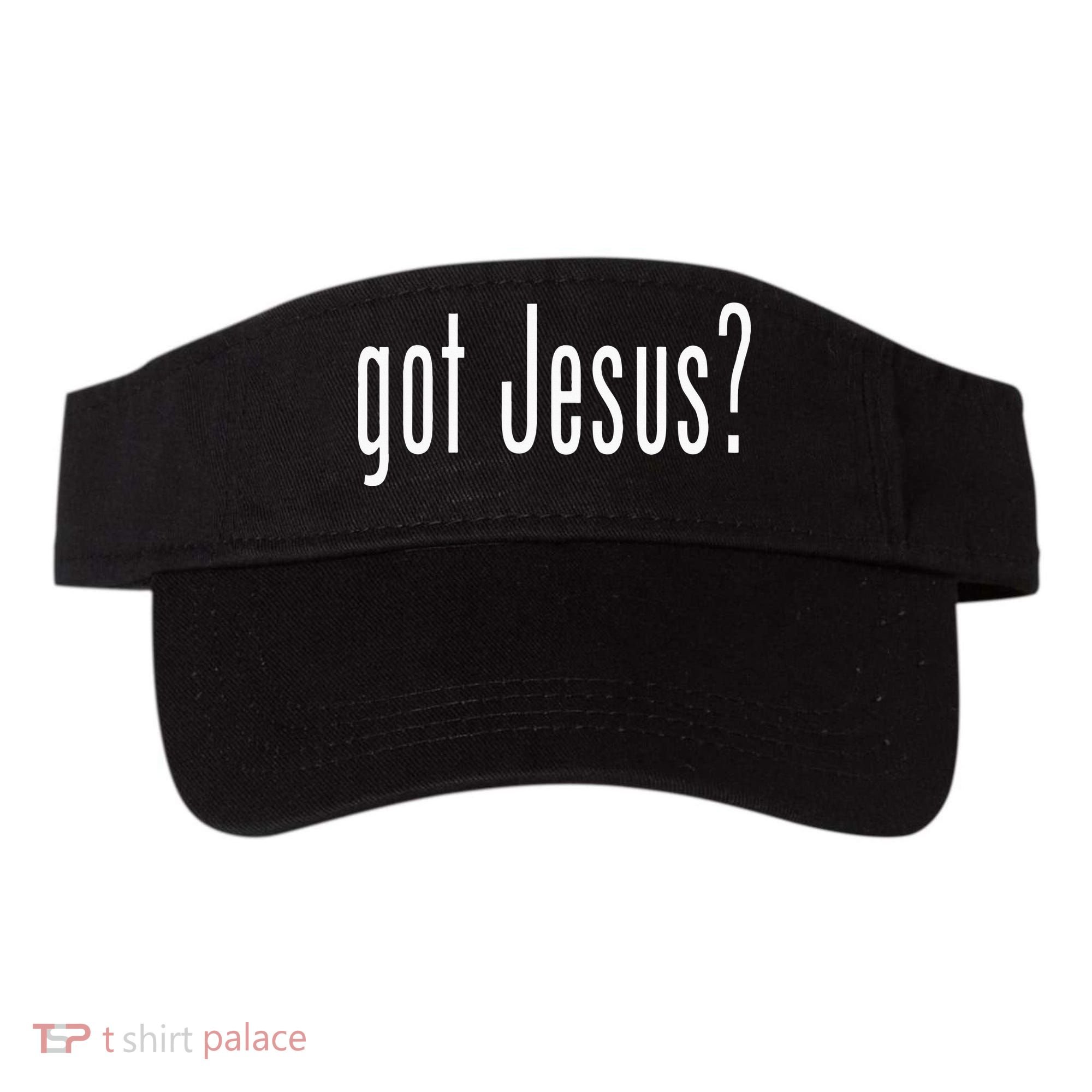 Got Jesus Christian Religion God Visor