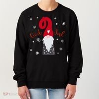 God Jul Gnome Tomte Tee Lefse Xmas Gift Santa Christmas Gift Women's Sweatshirt thumb 0