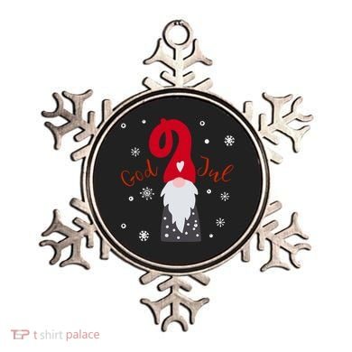 God Jul Gnome Tomte Tee Lefse Xmas Gift Santa Christmas Gift Ornament