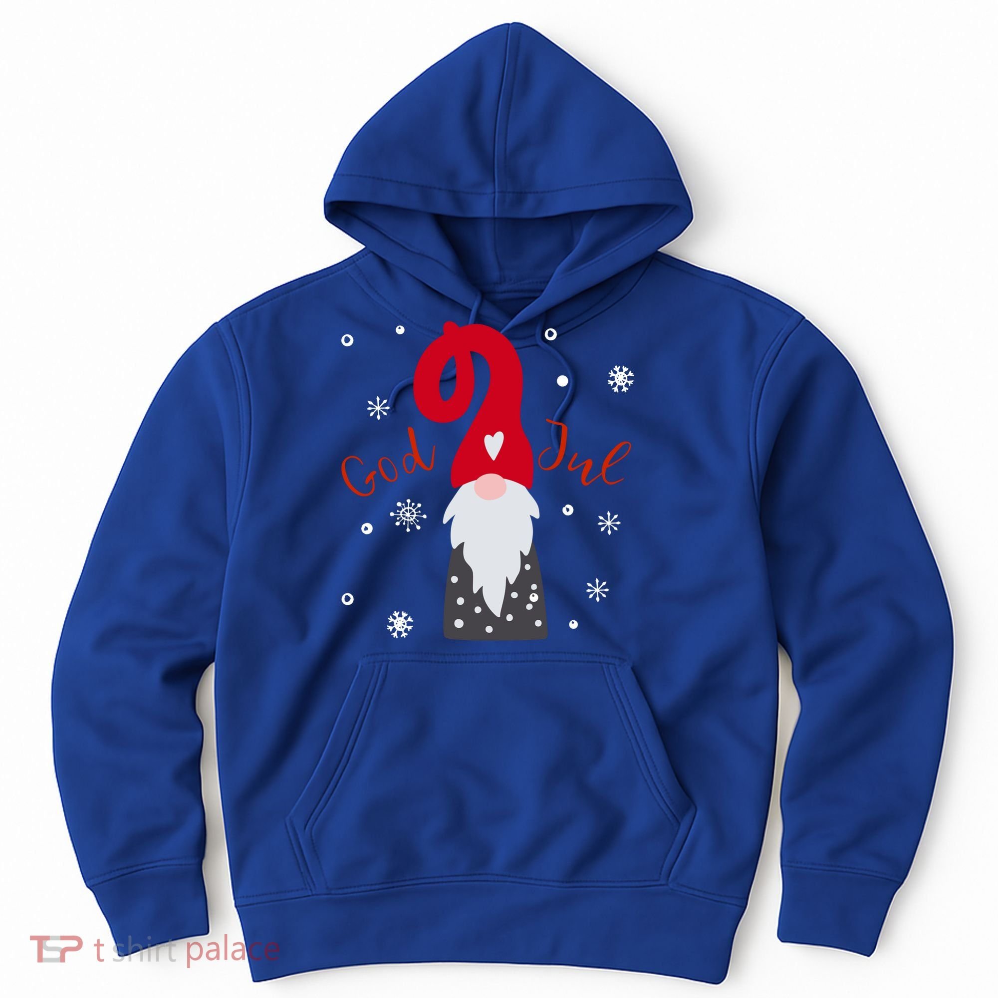 God Jul Gnome Tomte Tee Lefse Xmas Gift Santa Christmas Gift Hoodie