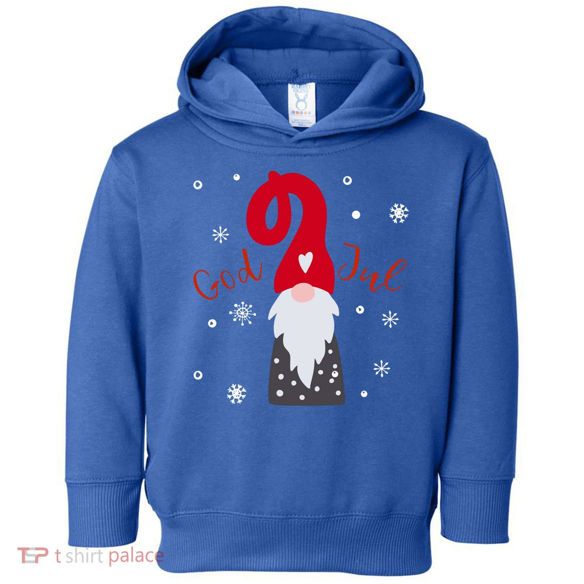 God Jul Gnome Tomte Tee Lefse Xmas Gift Santa Christmas Gift Toddler Hoodie