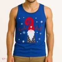 God Jul Gnome Tomte Tee Lefse Xmas Gift Santa Christmas Gift Tank Top thumb 3