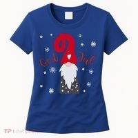 God Jul Gnome Tomte Tee Lefse Xmas Gift Santa Christmas Gift Women's T-Shirt thumb 0