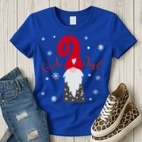 God Jul Gnome Tomte Tee Lefse Xmas Gift Santa Christmas Gift Women's T-Shirt thumb 3