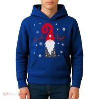 God Jul Gnome Tomte Tee Lefse Xmas Gift Santa Christmas Gift Kids Hoodie thumb 4