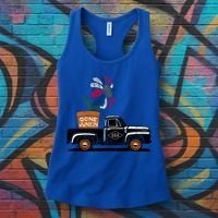 Gone Junkin Gift Antique Junk Thrifting Hunt Patriotic American Cute Gift Women's Tank Top thumb 3