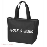 Golf & Jesus Tote Bag thumb 3