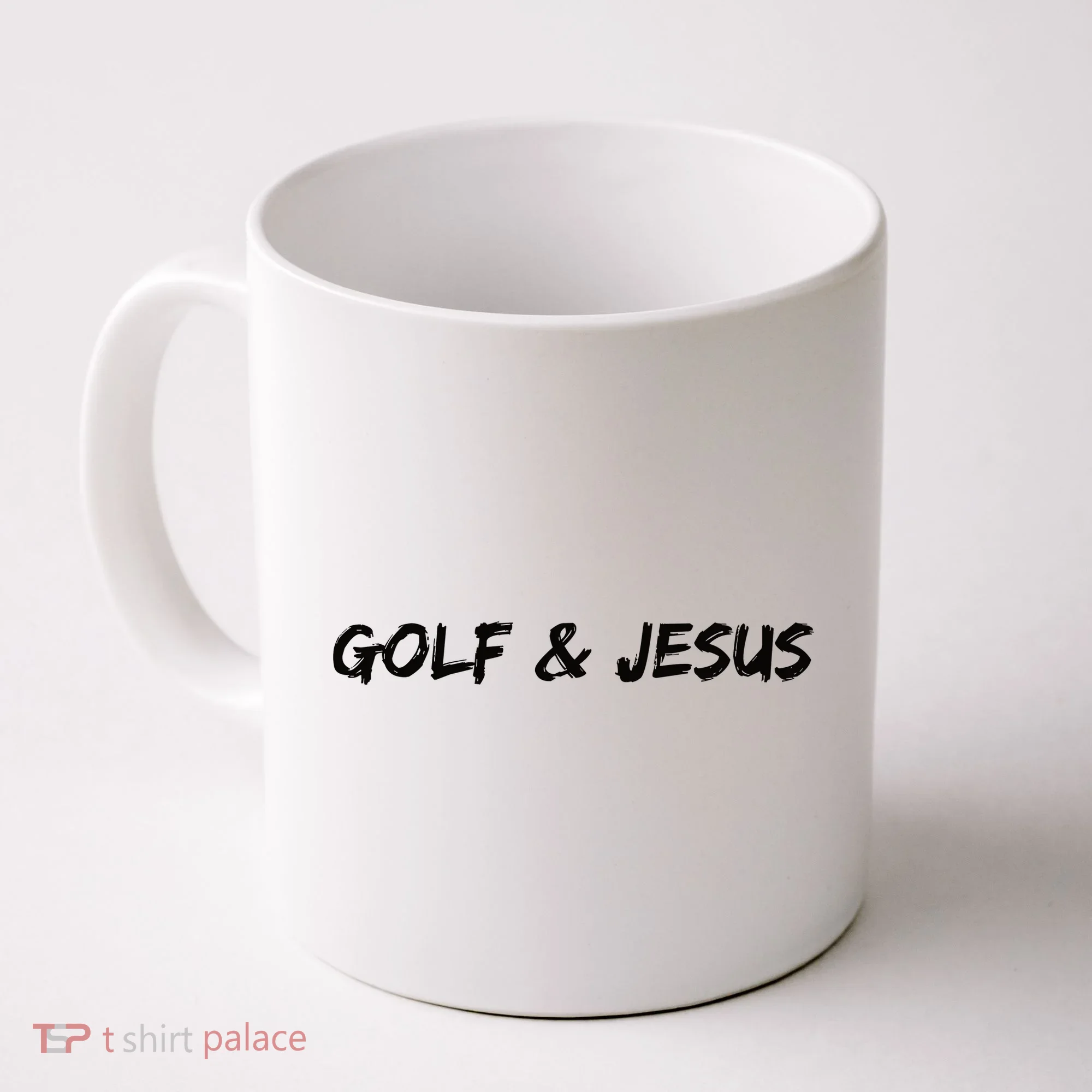 Golf & Jesus Coffee Mug