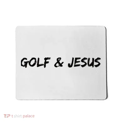 Golf & Jesus Mousepad