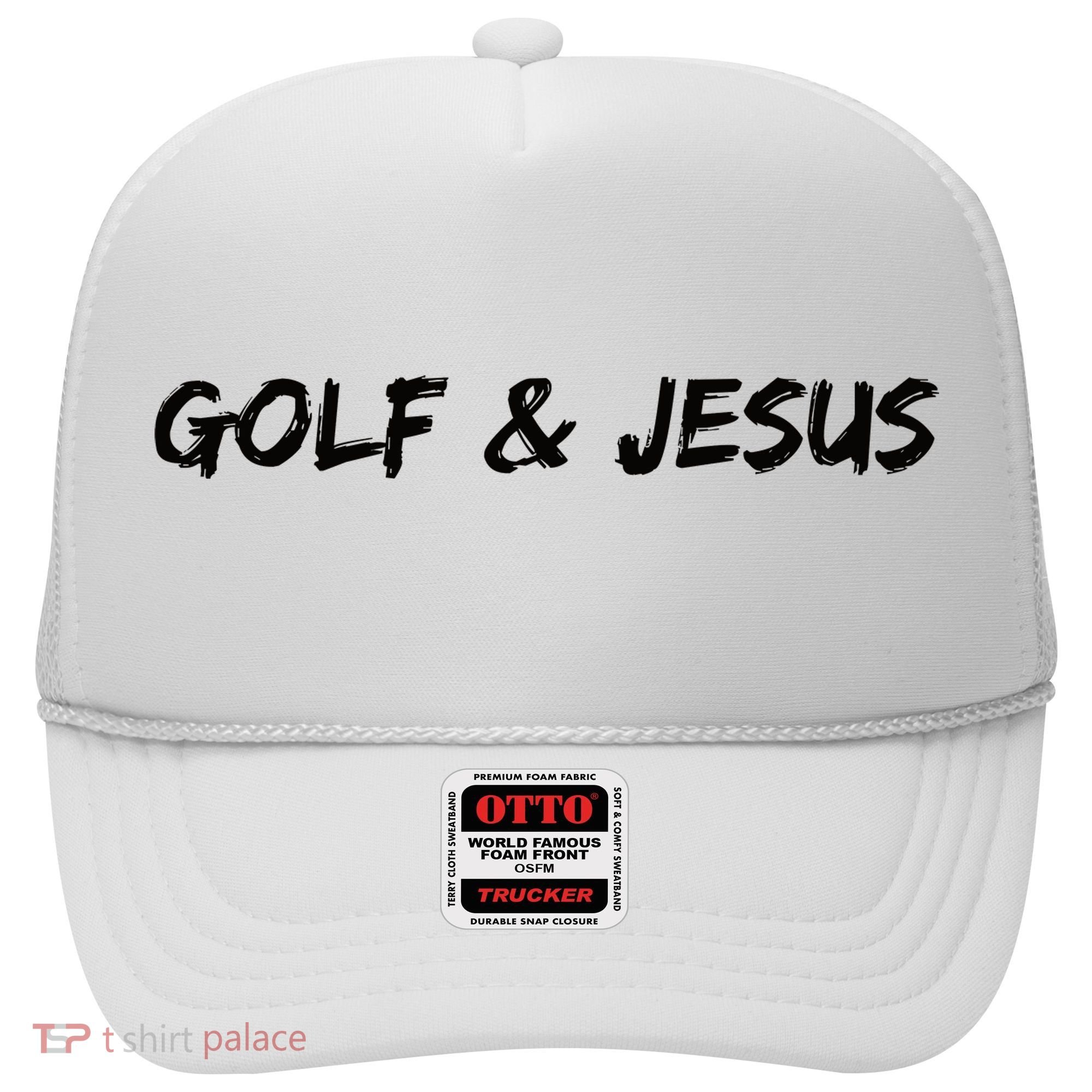 Golf & Jesus Hat