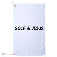 Golf & Jesus Golf Towel thumb 0