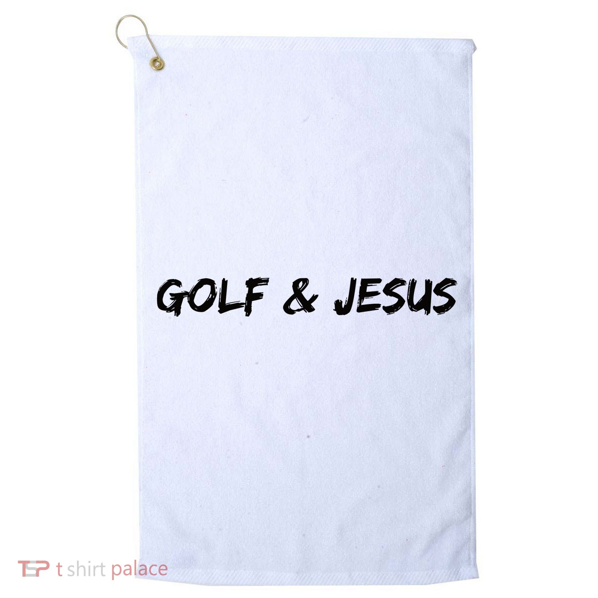 Golf & Jesus Golf Towel