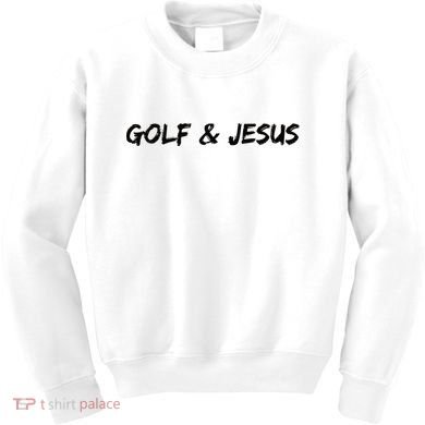Golf & Jesus Kids Sweatshirt