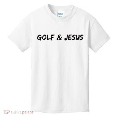 Golf & Jesus Kids T-Shirt