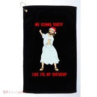 GO JESUS! ITS YOUR BIRTHDAY! Classic Golf Towel thumb 0