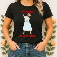GO JESUS! ITS YOUR BIRTHDAY! Classic Women's T-Shirt thumb 2