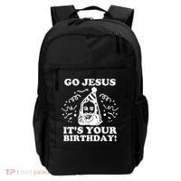 Go Jesus Its Your Birthday Backpack thumb 0