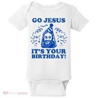 Go Jesus Its Your Birthday Baby Bodysuit thumb 0