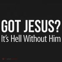 Got Jesus Its Hell Without Him Apron thumb 3
