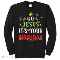 Go Jesus Its Your Birthday Funny Christmas Sweatshirt thumb 0