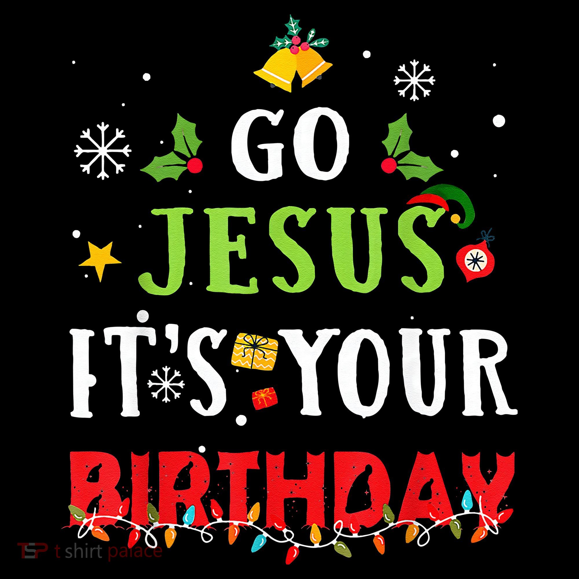 Go Jesus Its Your Birthday Funny Christmas Coffee Mug