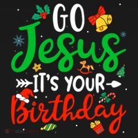 Go Jesus Its Your Birthday Christmas Funny Xmas Graphic Gift Women's Hoodie thumb 2