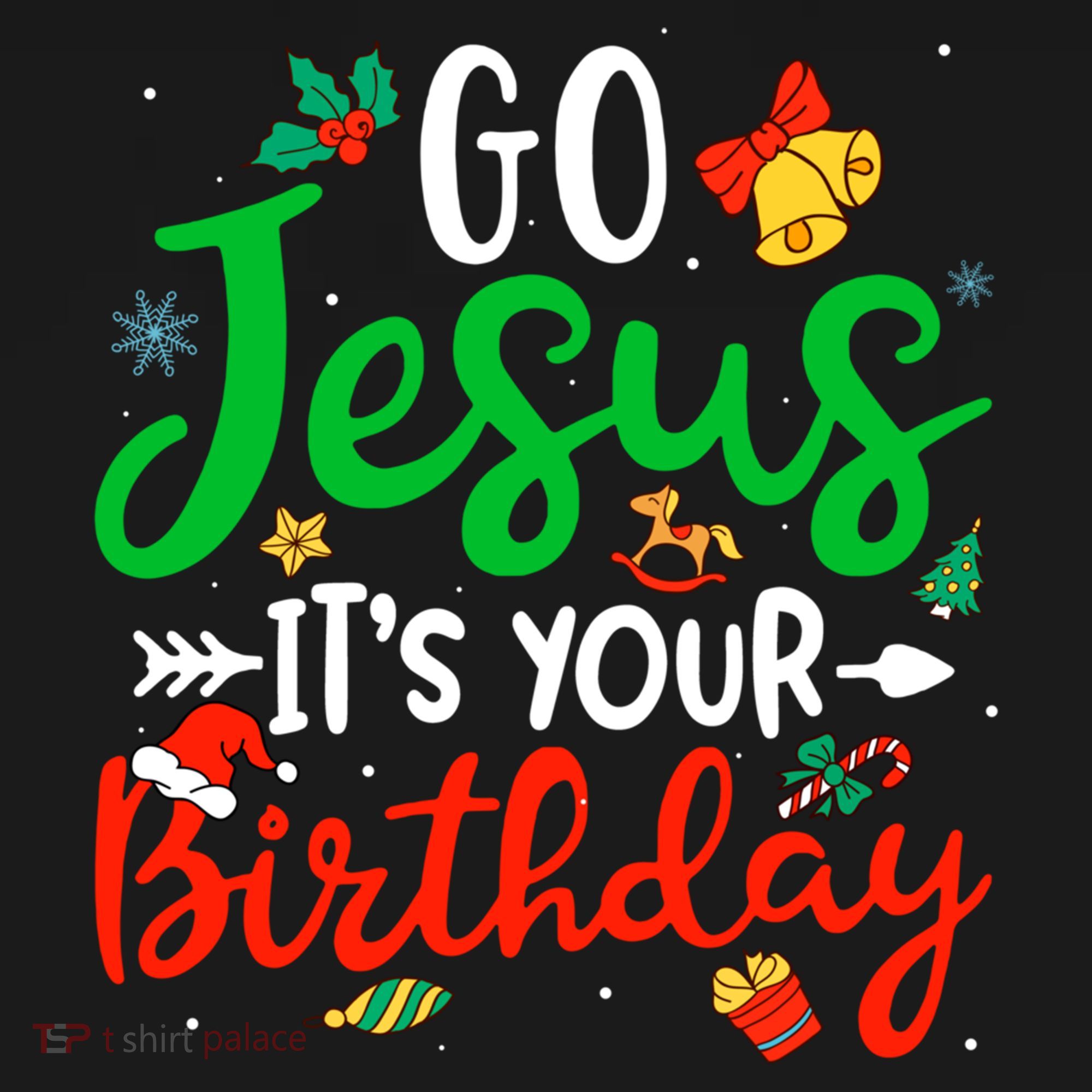 Go Jesus Its Your Birthday Christmas Funny Xmas Graphic Gift Women's Hoodie