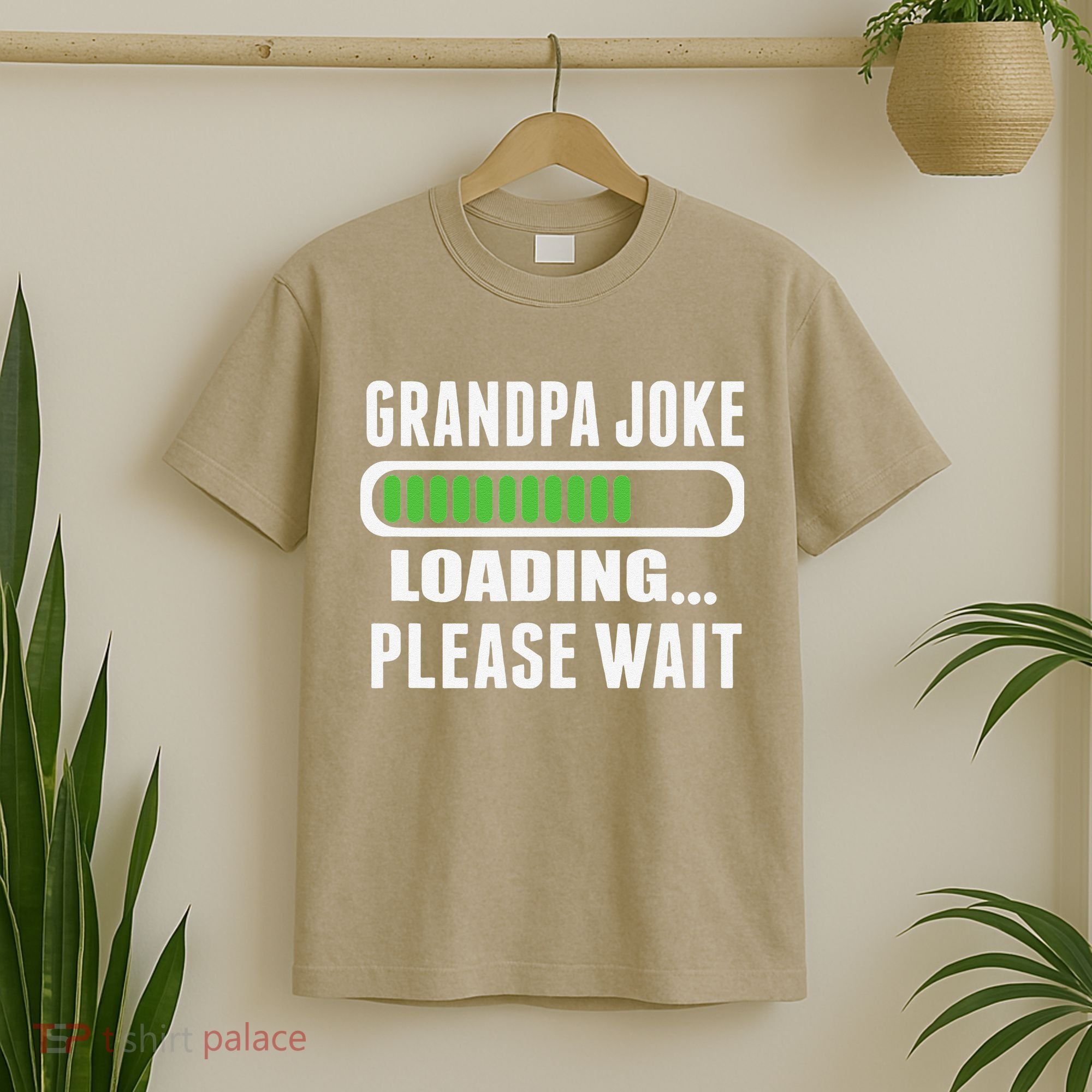 Grandpa Joke Loading Please Wait T-Shirt