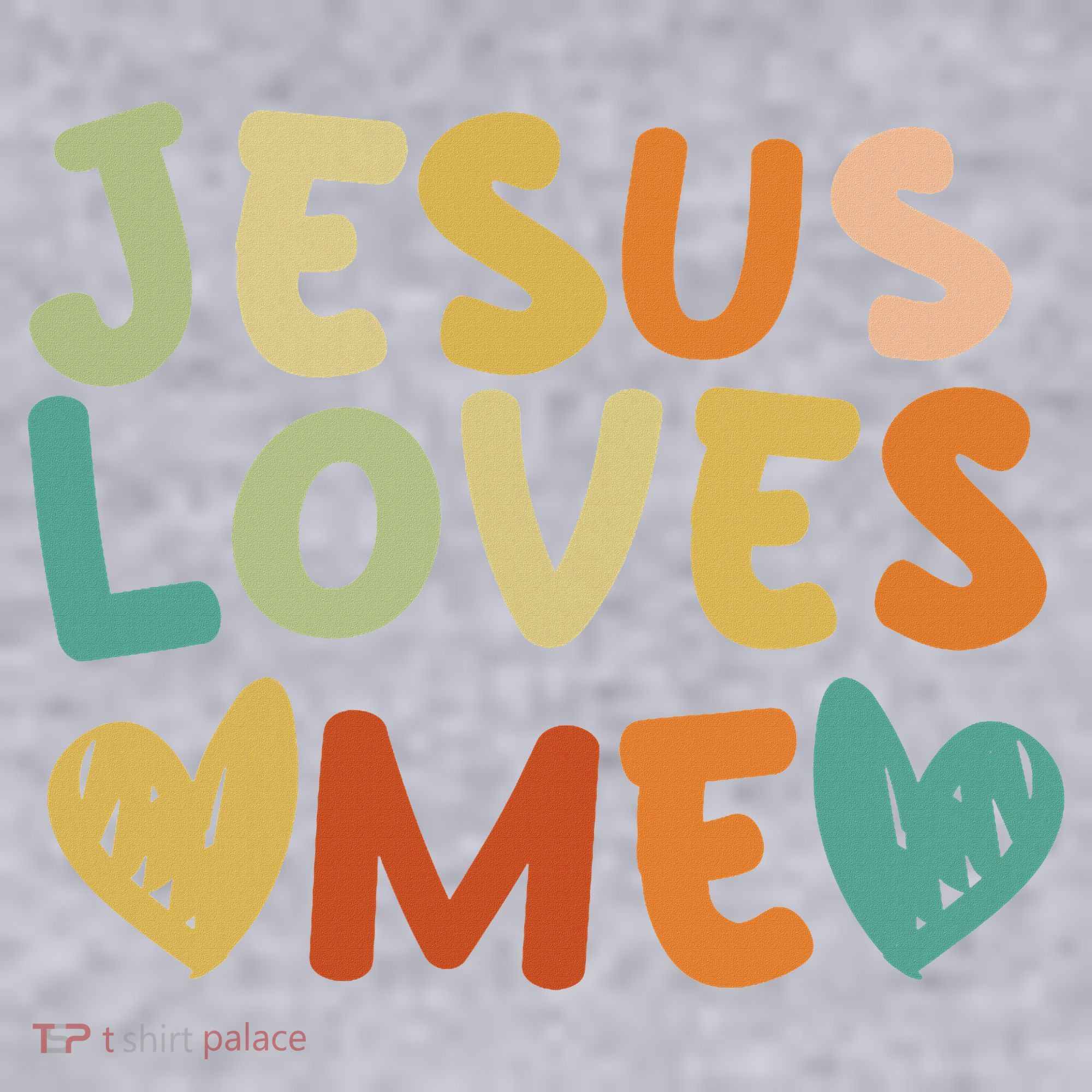 Groovy Jesus Loves Me Biblical Christian Church Retro Women's Racerback Cropped Tank