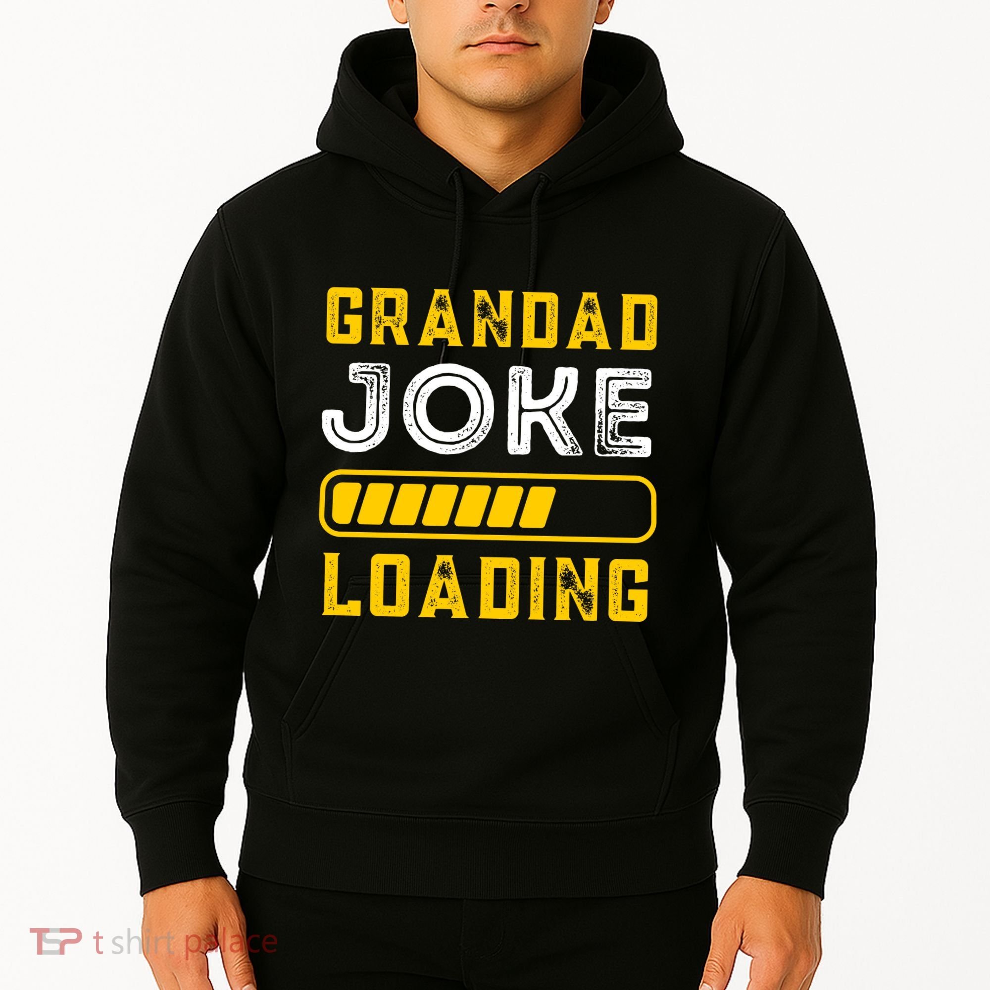 Grandad Joke Loading Funny Fathers Day Hoodie