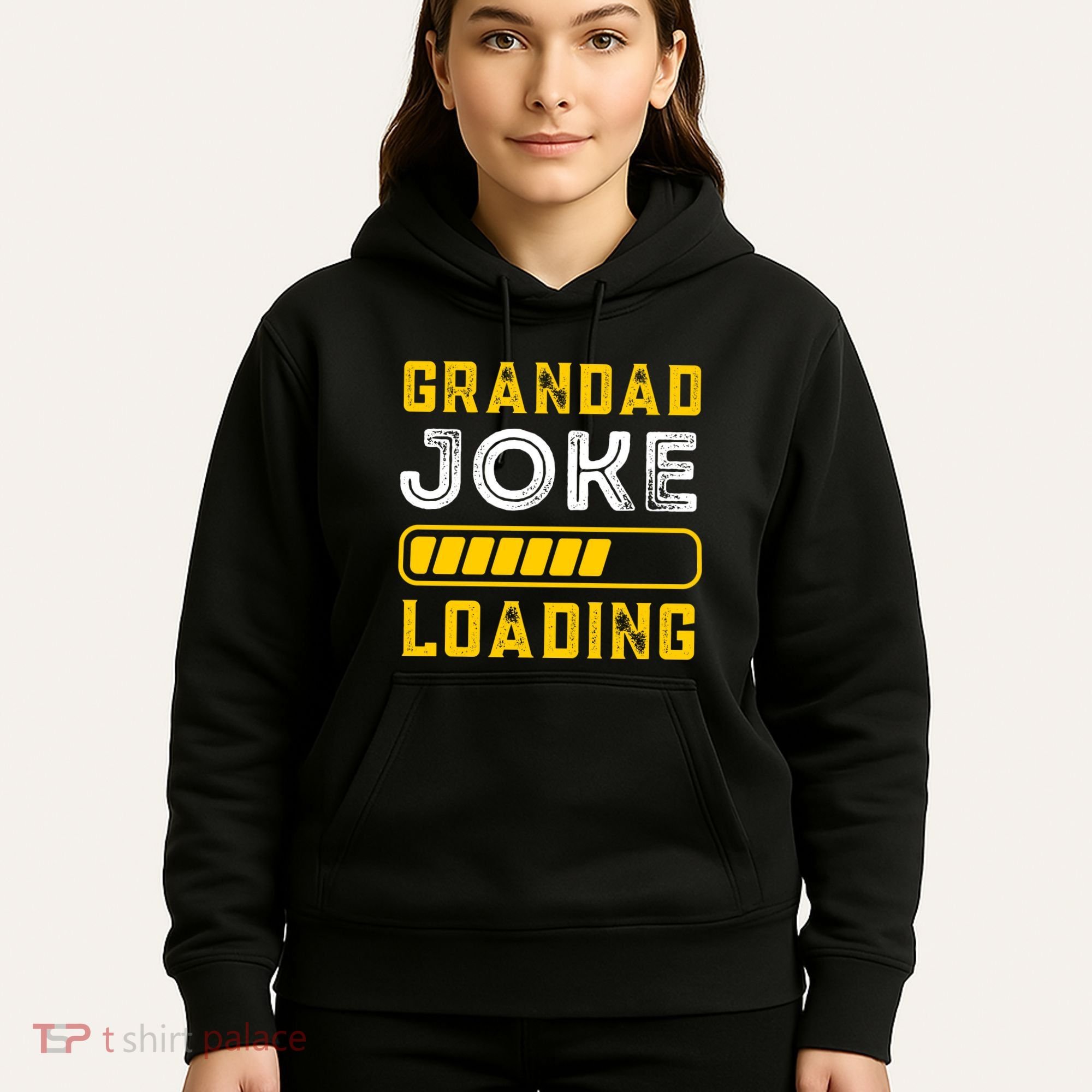Grandad Joke Loading Funny Fathers Day Hoodie