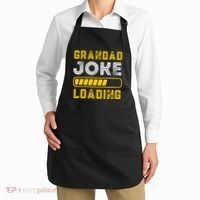 Grandad Joke Loading Funny Fathers Day Apron thumb 2