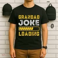 Grandad Joke Loading Funny Fathers Day T-Shirt thumb 6