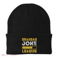 Grandad Joke Loading Funny Fathers Day Beanie thumb 0