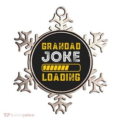 Grandad Joke Loading Funny Fathers Day Ornament