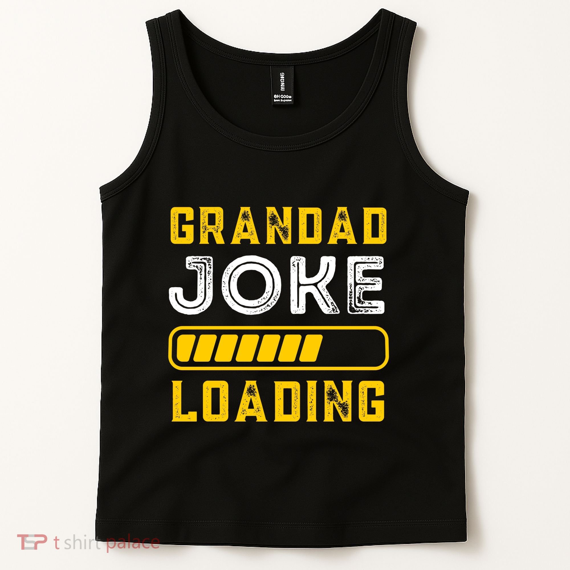 Grandad Joke Loading Funny Fathers Day Tank Top