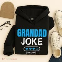 Grandad Joke Loading Funny Grandad Fathers Day Hoodie thumb 4