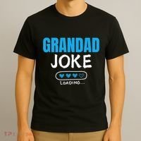 Grandad Joke Loading Funny Grandad Fathers Day T-Shirt thumb 3