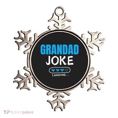 Grandad Joke Loading Funny Grandad Fathers Day Ornament