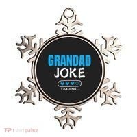 Grandad Joke Loading Funny Grandad Fathers Day Ornament thumb 0