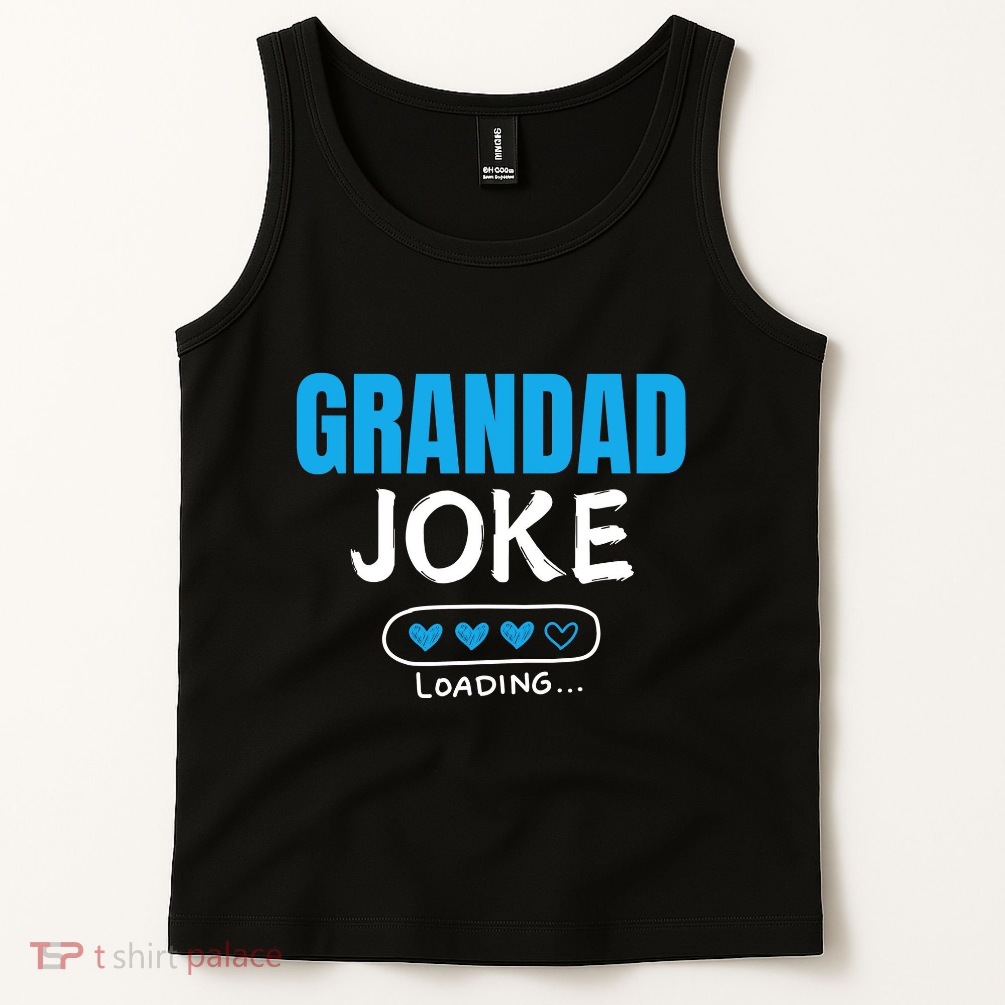 Grandad Joke Loading Funny Grandad Fathers Day Tank Top