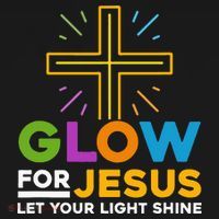 Glowfor Jesus Let Your Light Shine Faith Cross Christian T-Shirt thumb 7