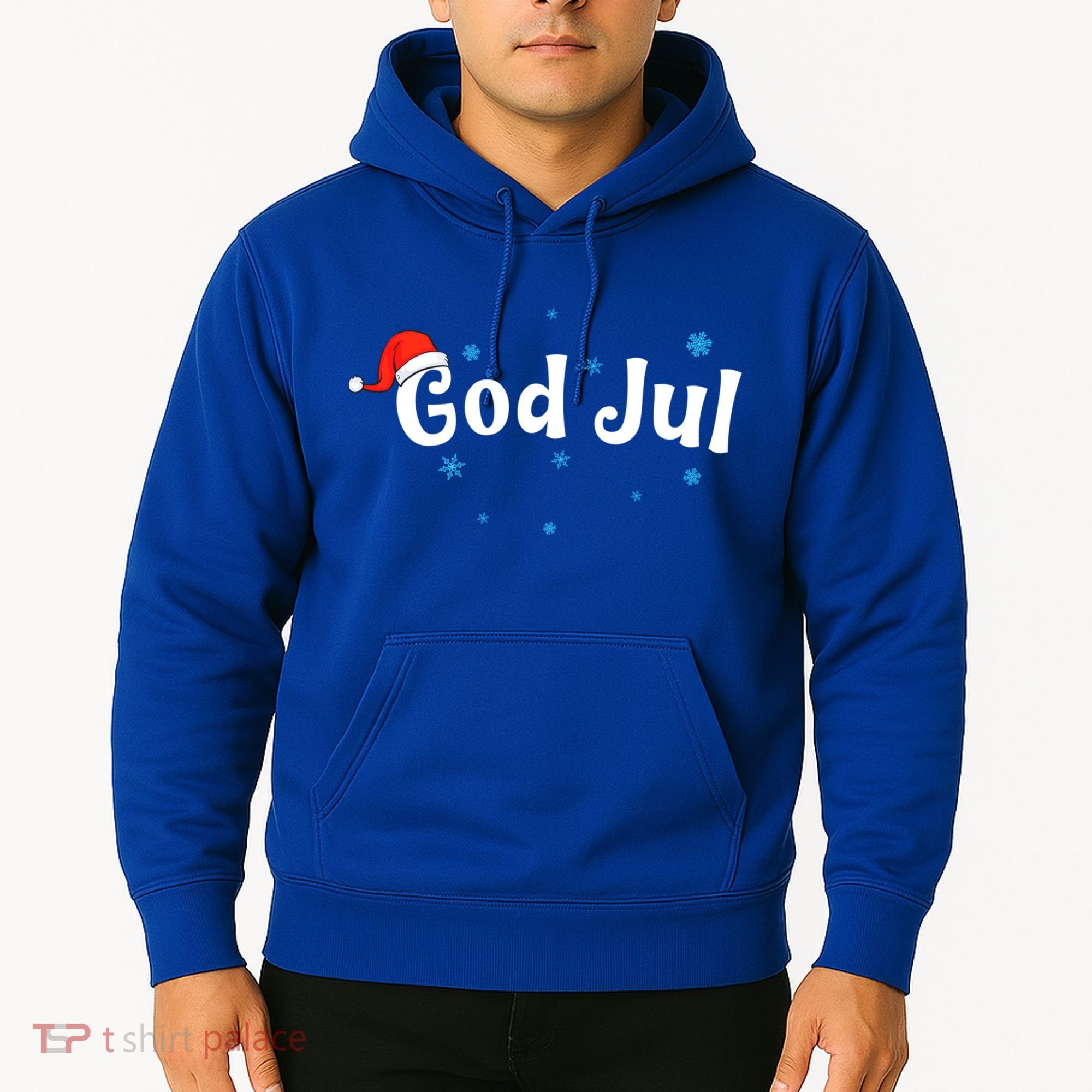God Jul Swedish Christmas Gift Hoodie
