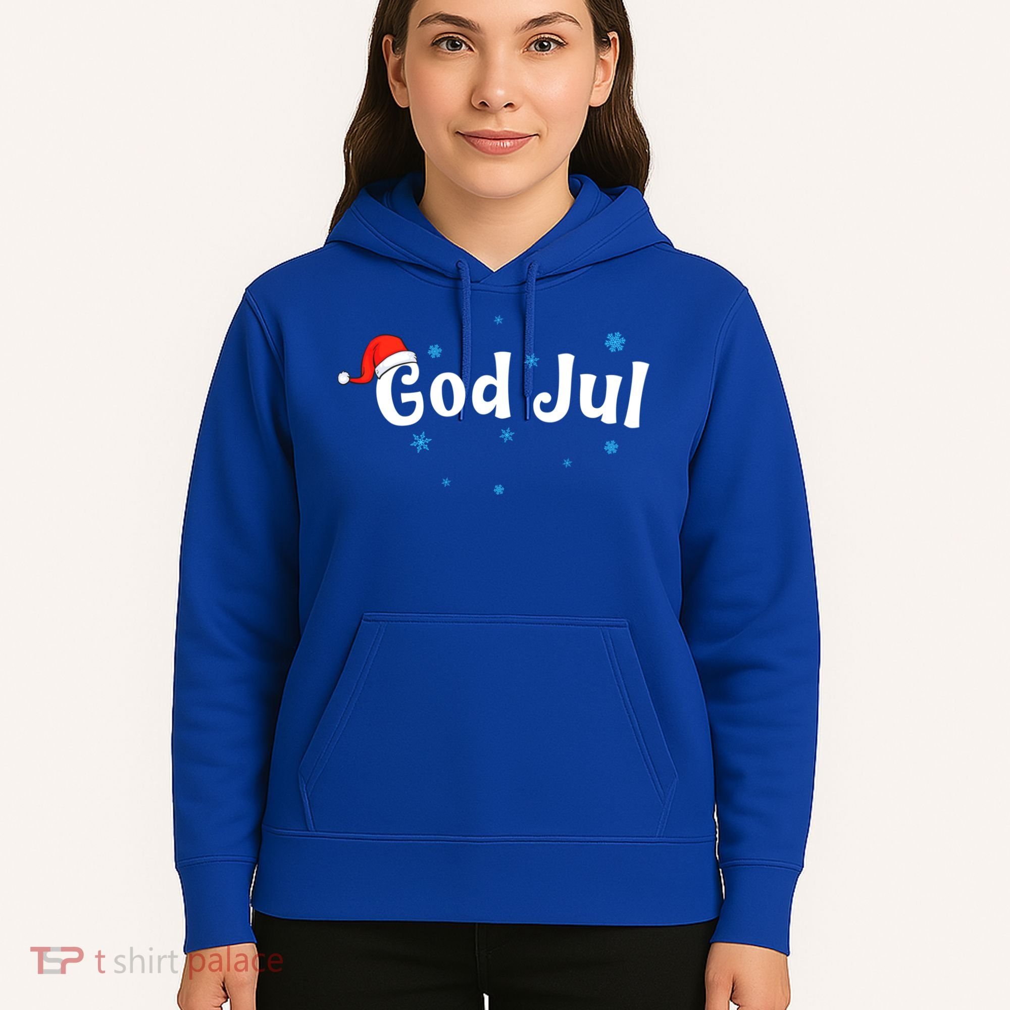 God Jul Swedish Christmas Gift Hoodie