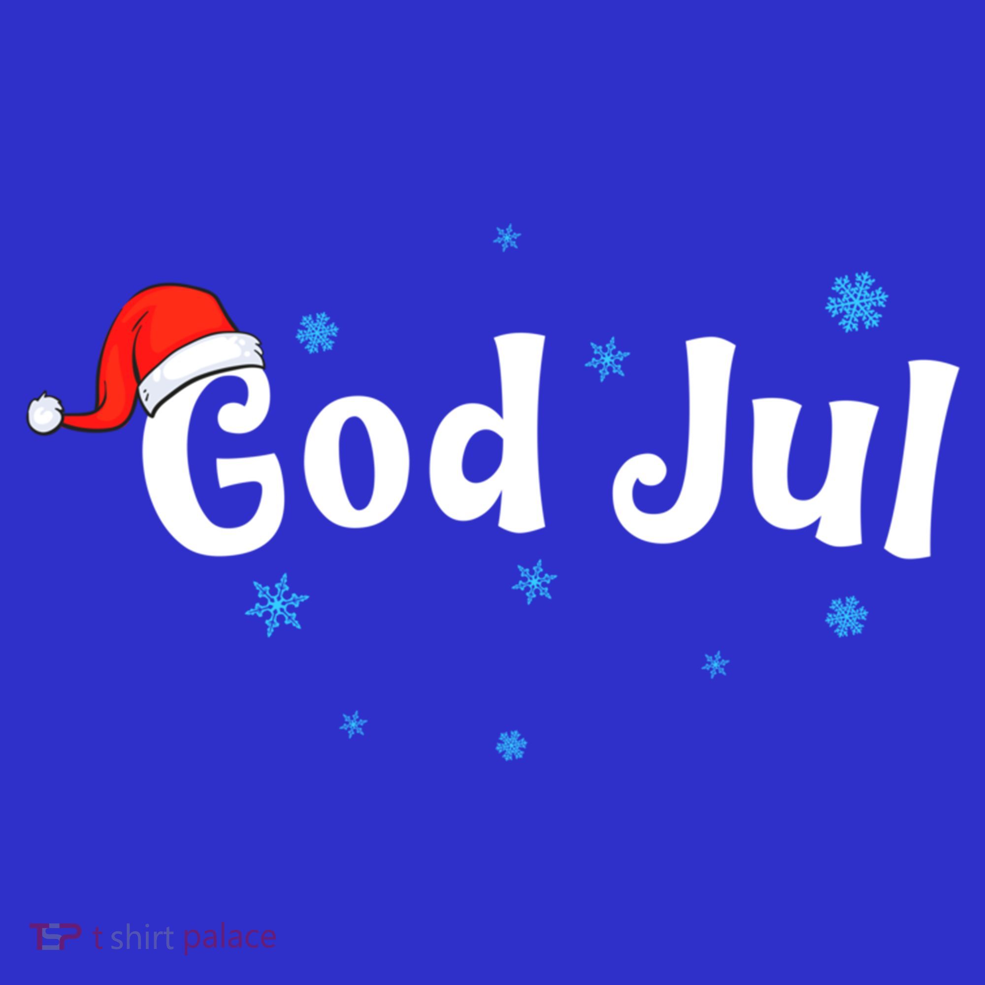 God Jul Swedish Christmas Gift Long Sleeve Shirt
